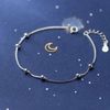 925 Sterling Silver Adjustable Anklet - Flexible Ankle Bracelet (Balls Chain)