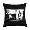 Aaron Judge Judgement Day Throw Pillow