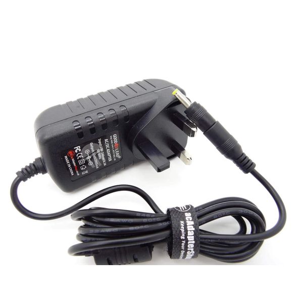 Replacement for 12 Volt 1.5A 18VA CASIO AC Adaptor Model AD-12EL VER NO TH1 UK Plug