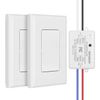 Suraielec Wireless 3 Way Light Switch Kit Easy Installation No Wiring Needed