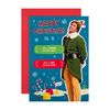 Hallmark Christmas Card - Funny Warner Bros Elf Design