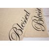 Blessed Burlap Placemats