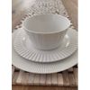 Hotel Collection Fluted Dinnerware 12 Set Service for 4 New Boxed @