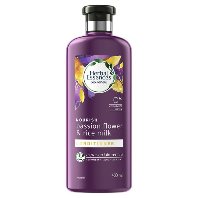 Herbal Essence bio:renew Conditioner, Passion Flower and Rice Milk Nourish, 400 ml
