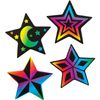 Star Scratch Art Magnets (Pack of 10)