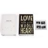 Lysmics Book Safe Box Lock Hidden Safe (Alphabet, M)