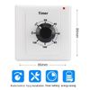 Switian AC 220V 15A 120 Min High Power Pump Mechanical Timer Time Switch Countdown Control