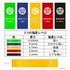 roseddy Training Tube, Resistance Bands, Muscle Training Tube, Natural Latex Fitness Bands, Yoga, 5 Different Strength Exercise Bands Set, Home Muscle Training Bands, Beautiful Butt, Rubber Tube, Elastic Bands, Training (5 Colors)