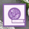 Cosmic Shimmer Aurora Flakes-Frosted Violet, 50 ml