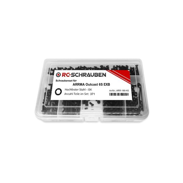 Screw Set for ARRMA Outcast 6S EXB Steel