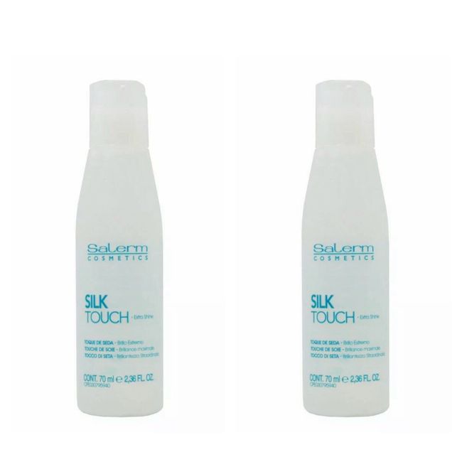 Salerm Silk Touch for Extra Shine Repair 2.36oz / 70mL  (pack 2)