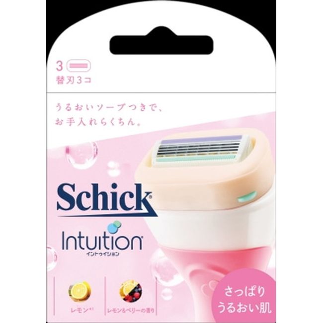 Intuition Refreshing and Moisturizing Skin Replacement Blades 3 pieces