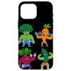 Carrot Broccoli Avocado Beet Vegetarian Vegan Bodybuilder Case for iPhone 16 Pro Max
