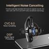 Bluetooth v5.2 Earpiece Wireless Headset Noise Cancelling Driving Trucker Earbud