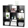 Storage Clothes Storage Bookshelf Toy Storage Cabinet Organizer 9 Cube 