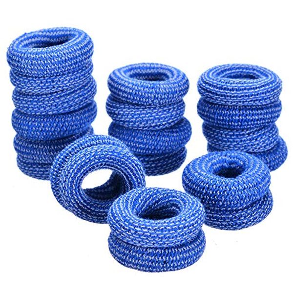 HATOOLHA Finger Tubular Bandage Finger Bandage 15x600mm First Aid Tube Bandage Finger Bandage for Use First Aid Finger Protector (Blue, 10 Pack)