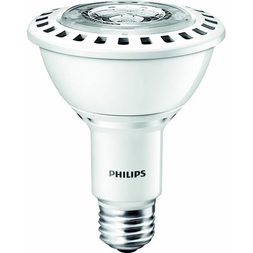 Philips 430132 12-watt AirFlux PAR30L LED 3000K Flood Light Bulb, Dimmable, White