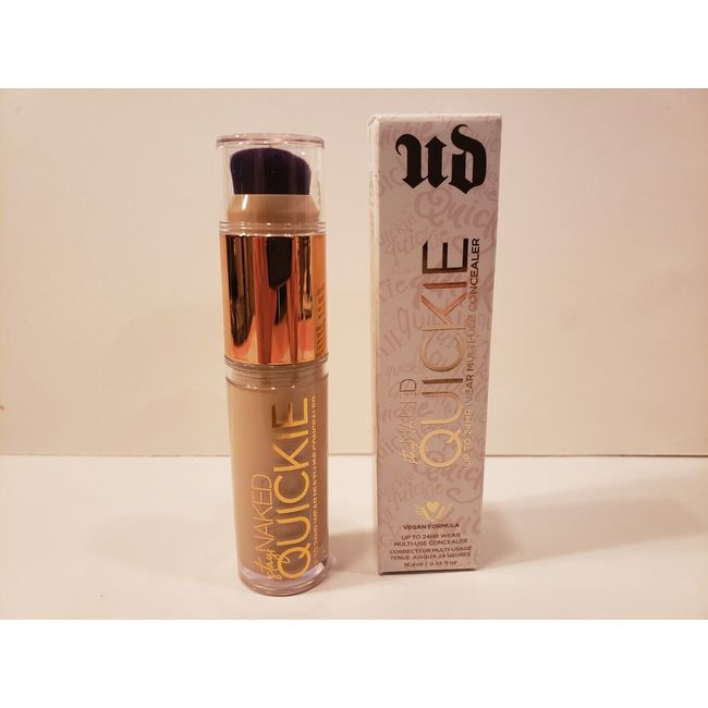 Urban Decay~Stay Naked Quickie Multi-Use Concealer w/Brush~40CP Light Medium~0.5