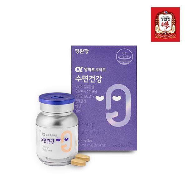 CheongKwanJang Alpha Project Sleep Health 600mgx90caps