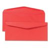 Quality Park 11134 Colored Envelope, #10, 4 1/8 x 9 1/2, Red, 25/Pack