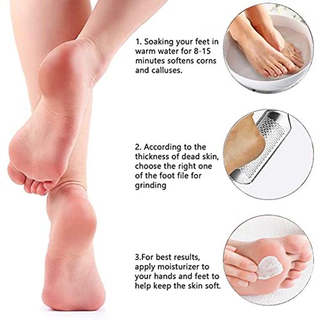 Foot Care Pedicure Callus Shaver, Dead Hard Skin Remover, Scraper For Hand  Feet Heel Care