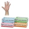 Ci Plastic Gloves (Powder Free), 1 Box (100 Pieces), Medium