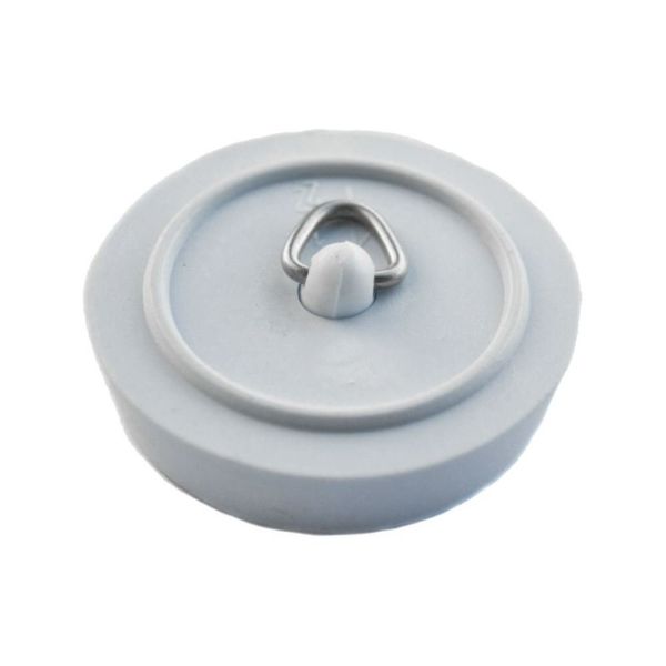 WHITE BATH AND SINK PLUG 38mm (1 1/2")