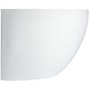 Modern Semi Circular Indoor White Ceramic Wall Light Fixture M0043