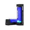 Mini Charger MC1S-KT for Flat Top Rechargeable 3.7V Battery(1 Pack)
