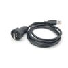 CNLINKO USB2.0 Type A Connector Male Plug w/40" Cable Waterproof IP67 Data+Power