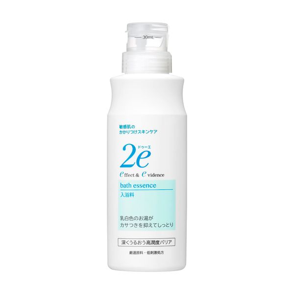 2e (Dooe) Bath Fee For Sensitive Skin Hypoallergenic Formula Milky White 14.8 fl oz (420 ml) Bath Additive