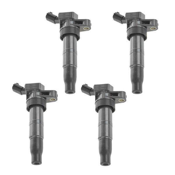 Ignition Coil Set Compatible with 08-15 Hyundai 07-16 Kia