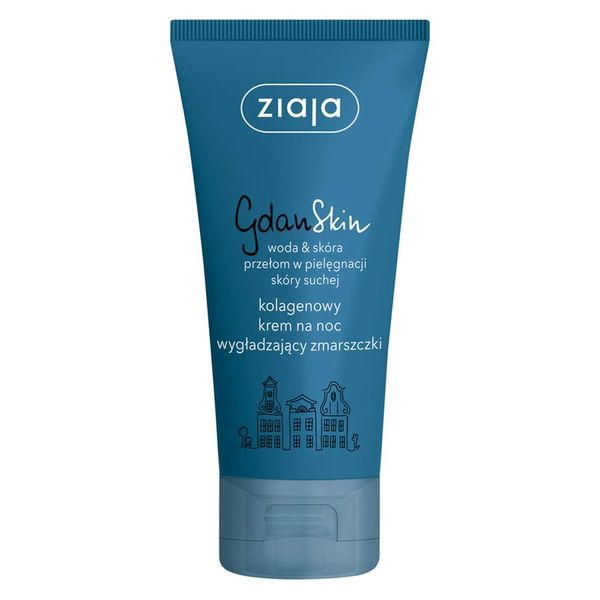 ZIAJA GDANSKIN Crema notte con collagene, 50 ml