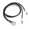 ASHATA Computer Power Button Cable, PC Power Reset Switch LED Cable Wire Kit for Computer (Red)