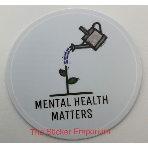 Mental Health Matters Sticker ~ Water Bottle ~ Laptop ~ Tumbler ~ Vinyl Decal
