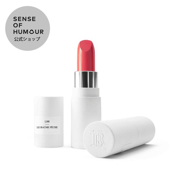 La Bouche Rouge Lip Refill Le Baum Peche Balm / La Bouche Rouge Lip Baum Lipstick Made in France Skin Care Cosmetics [Genuine Product/Authorized Retailer/SENSE OF HUMOUR]