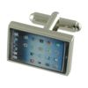 Cuff Links Tablet Cufflinks~Ipad Computer Engraved Personalised Box