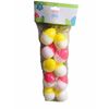 Easter Eggs 10 Empty Eggs, Pink & Yellow Chicks. 1.96". 