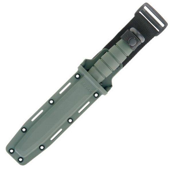 Ka-Bar Hard Sheath, Foliage Green, 7-Inch/Large