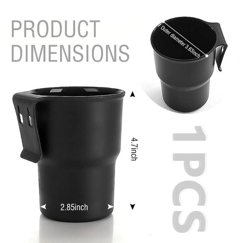 Hanging Cup Holder with 2 Kinds of Hooks,Multi-Function Car Cup Holder Organizer Car Trash Can on Air Vents or Car Window Cup Holder for Drinks,Glasses Holder,Pen