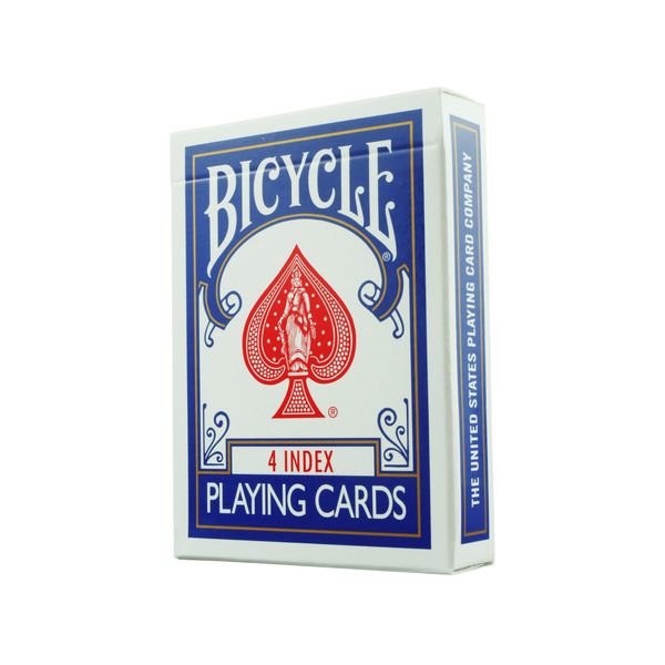 Bicycle 4 Indices Set - Blue Back - Suitable for Right and Left Handed
