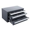Drill Bit Dispenser Organizer Cabinet Three-Drawer for A to Z Stackable