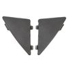 For 2014-2016 MAZDA 3 Front Bumper Lower Grille Tow Hook Eye Cover Caps 2pcs
