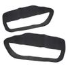 ALLGOOD Armrest Door Panel Insert, Compatible with Ford Mustang 2005-2009, Black