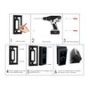 Mars Outpost Corner Adjustable Mounting Bracket Compatible with RingWired Wedge 20 - 45 Degree 20/25/30/35/40/45 Degree