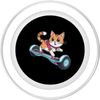 Cat Life is better when you are hoverboarding PopSockets PopGrip for MagSafe