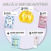 Vitamasques Vegan Collagen Eye Pads, 3-Pack - Firming & Brightening - Anti Aging Under Eyes Mask to Reduce Fine Lines, Puffiness, Wrinkles & Dark Circles - Hyaluronic Acid - Vegan & Cruelty-Free