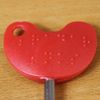 NKS Ltd. Easy Turn Disabled Toilet Access Key with Red Handle, N85316