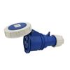 JCE 16 Amp 3 Pin Blue Trailing Plug & Socket 240V IP67 Waterproof. Caravan Camping Hook Up