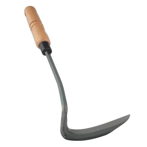 Tomerry Japanese Gardening Weeding Sickle Nejiri Kama Sharp Steel Blade Made in Japan Traditional Craftsmanship